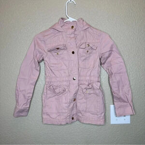 Girls pink jacket size 8